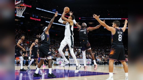 NBA(影)/場均30分「突然冷掉」!文班亞馬本季首場個位數得分遭網譏:洋汗僧?