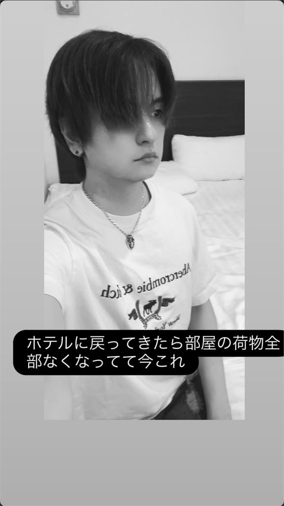 日本舞者來台表演「行李在飯店被消失」！他無奈控：全部被清潔員偷走