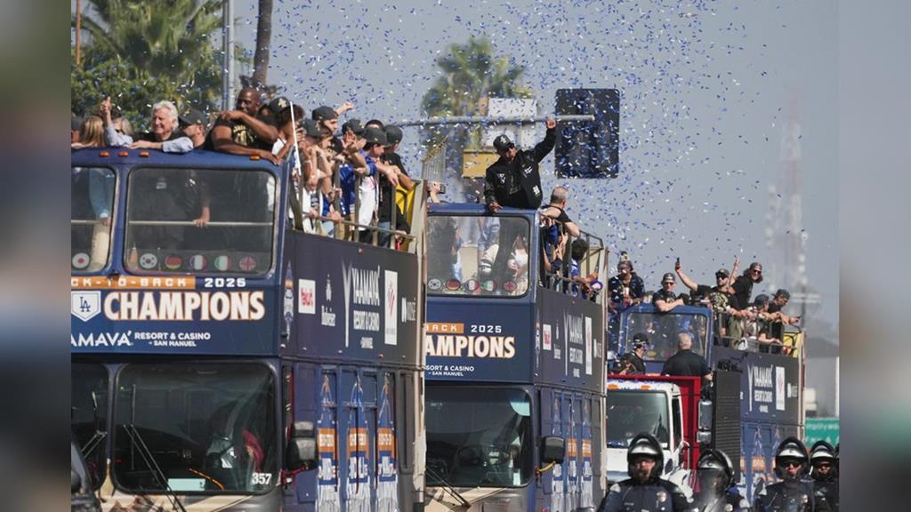 嗨爆！道奇封王大遊行「沸騰全LA」　大谷翔平已在想「三連霸」怎麼慶祝