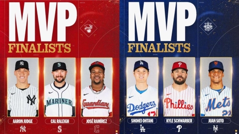 MLB/MVP決選名單出爐!大谷翔平力拚3連霸