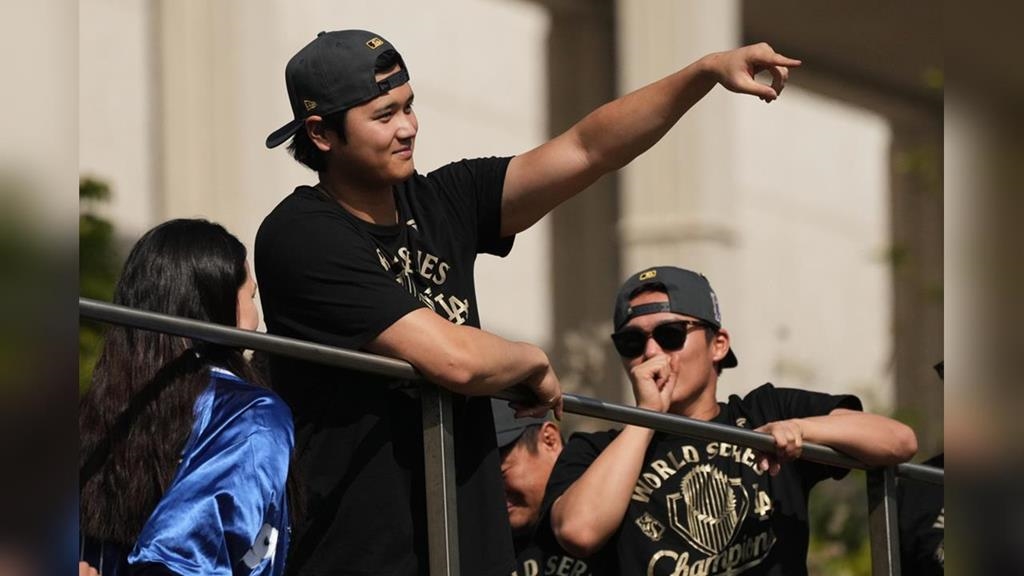 MLB(影)／能和大家分享喜悅是最喜歡！大谷盛讚山本：同為日本人又是隊友我很驕傲