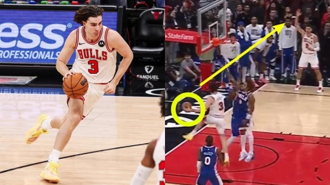 NBA(影)/再見助攻兩萬人全瘋了!及第助公牛「克服24分落後絕境」準絕殺76人