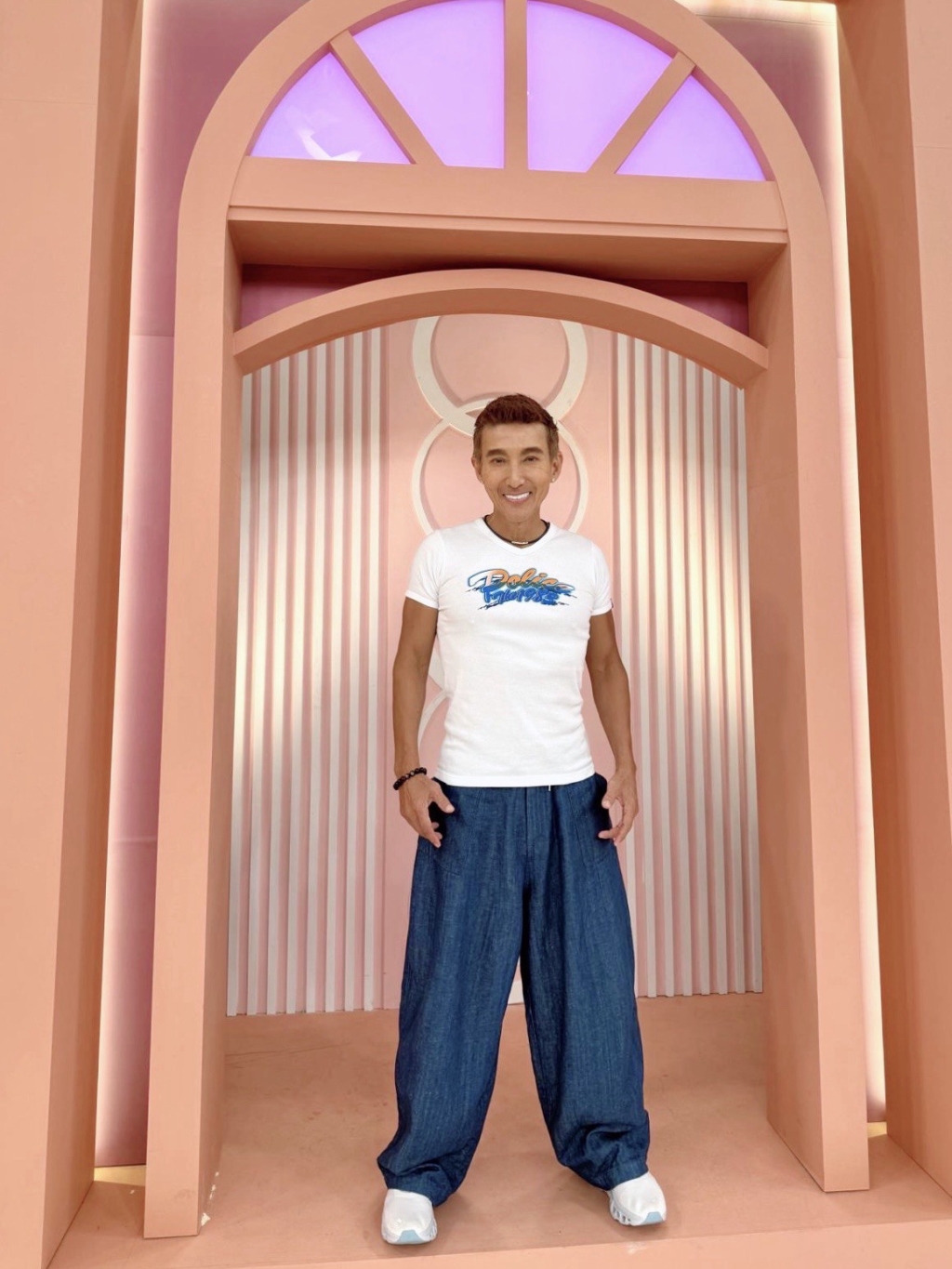 潘若迪老師舞跳的呱呱叫 還吃美食都可以「刷臉」進場？