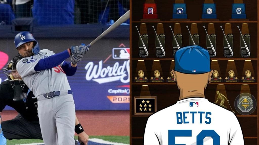 MLB(影)／「木屐」貝茲的冠軍盃大公開！連保齡球世界大賽冠軍也是他的囊中物