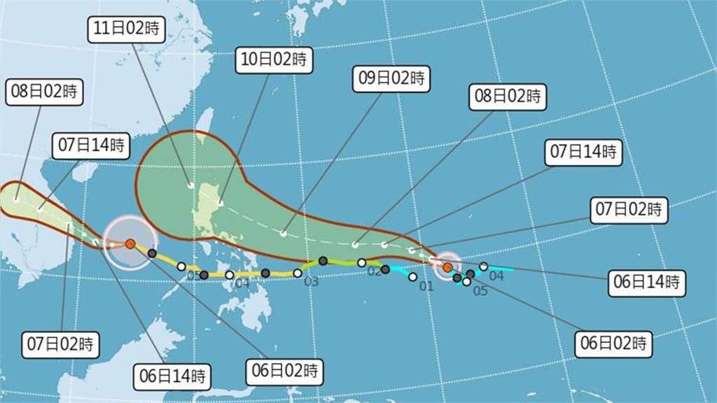 鳳凰颱風又大又強恐「經過台灣上空」!專家揭「最新路徑」急示警:來者不善