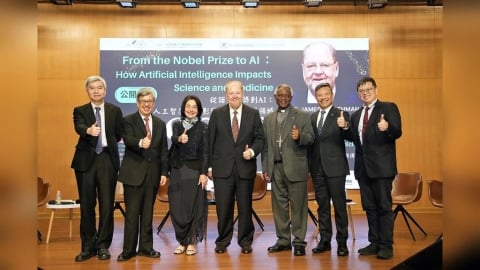 諾貝爾獎得主赴輔大! 暢談AI關鍵因素