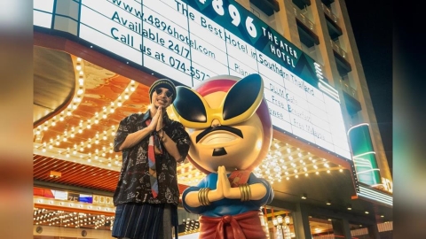 黃明志捲毒品命案！昔宣傳自家泰馬邊境「極樂飯店」內裝曝：後花園