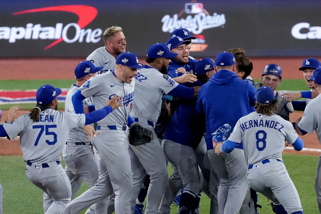 MLB/洛杉磯道奇逆轉勇奪世界大賽冠軍!美媒估計球員冠軍獎金「高達8位數」