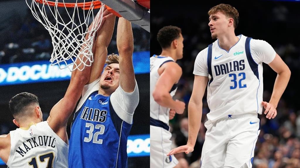 NBA(影)／可放牛排館當海報！獨行俠狀元旗子「逮中獵物」空拋重扣祭「野獸怒吼」