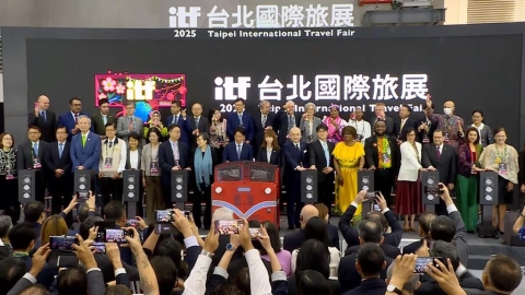 ITF台北國際旅展盛大登場　賴總統提3大有利國旅條件