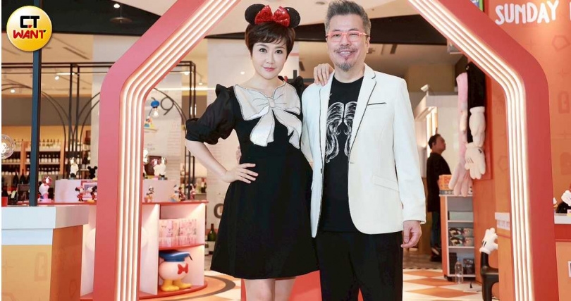 寇乃馨（左）跟黃國倫婚後不曾和異性一同出遊。（圖／蘇聖倫攝）