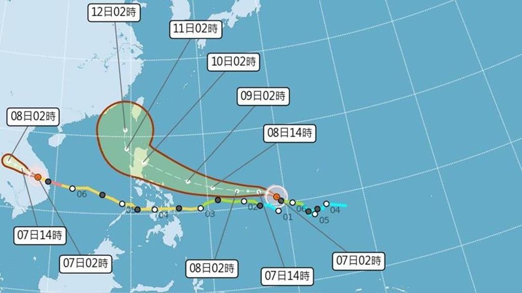 下週有望颱風假？鳳凰颱風鬼轉撲台　最新路徑曝光了