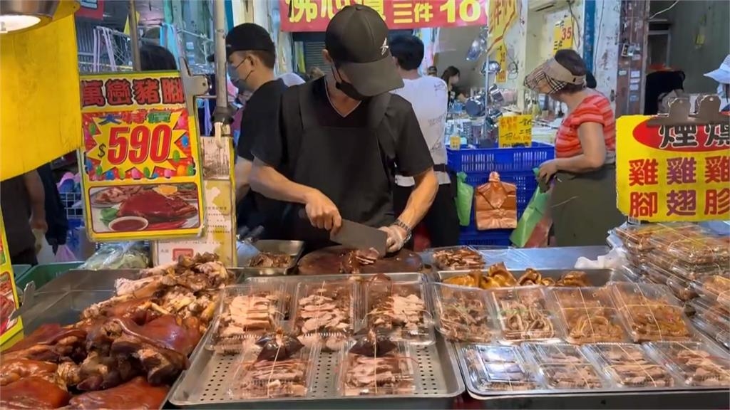 傳統市場開賣溫體豬生意興隆 攤商備貨增因應廣大「肉食族」