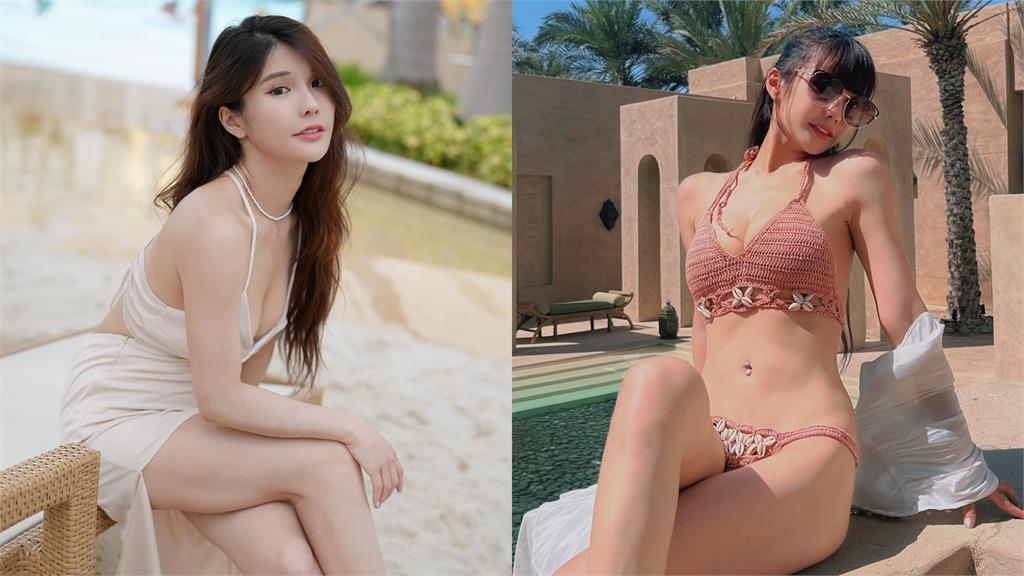 琳妲飛澳門上身只裹一層白布!一抬手衣服上滑「半顆麻糬掉出」超兇畫面全被看