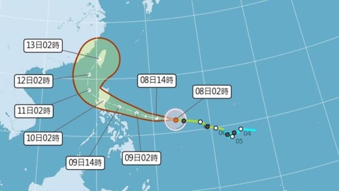 把握最後好天氣!鳳凰升級中颱「持續擴大」 直撲台灣路徑曝光