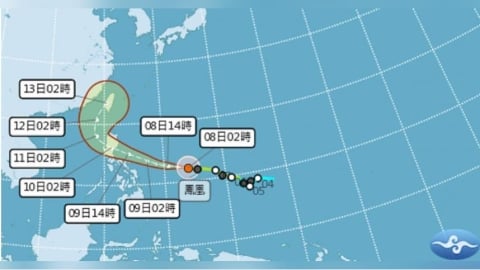 鳳凰增中颱！最快下週一發海警　南北風雨最大時間曝