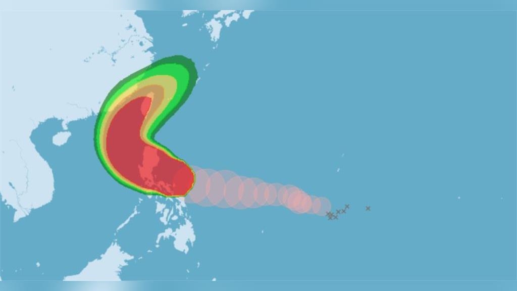 鳳凰颱風暴風圈本島侵襲率破7成！台南、澎湖高達91％　最快明海警