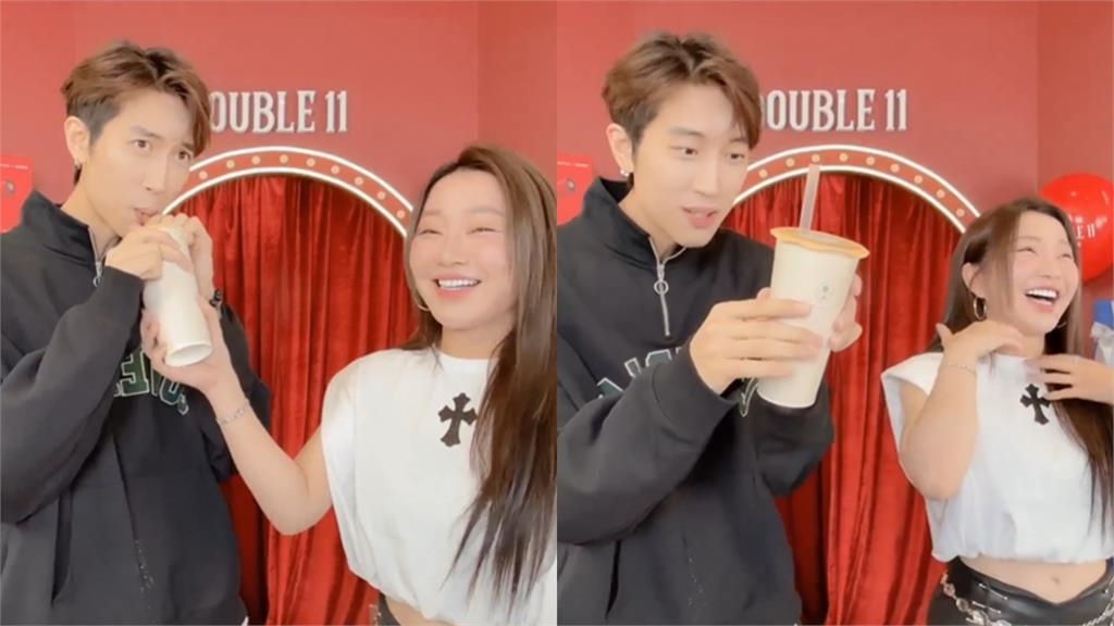 范姜彥豐飲「小王秘蜜粿果綠」惹爭議　天后闆妹霸氣力挺回應：我準備的！