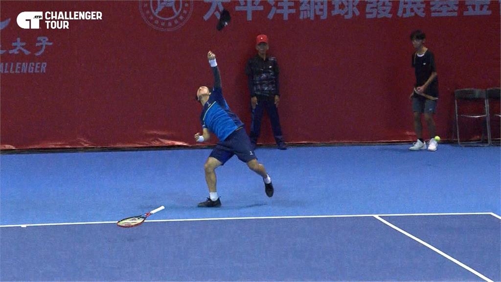 網球(影)／華國三太子盃國際男子網球挑戰賽　日將西岡良仁奪男單冠軍