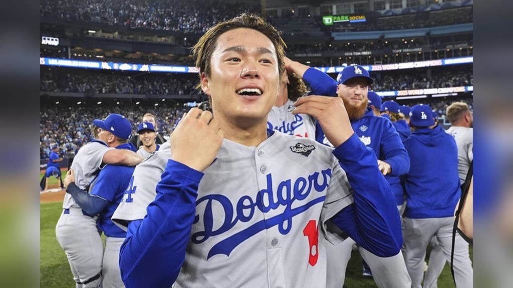 MLB／原來他也會痛！山本由伸奪冠後「全身肌肉酸痛」！柯蕭笑回：還好還是人類
