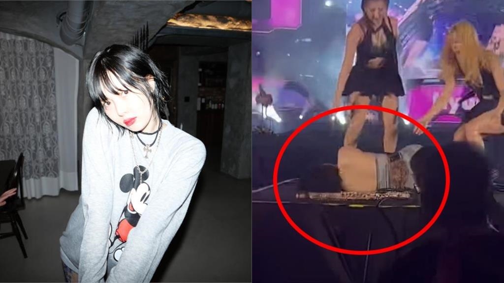 泫雅唱到一半「突癱軟暈倒」！工作人員急衝上台抱走⋯粉絲當場目擊嚇壞