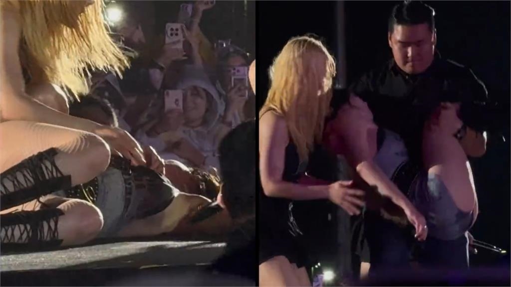 泫雅唱到一半「突癱軟暈倒」!工作人員急衝上台抱走⋯粉絲台下目擊狂喊:哇X