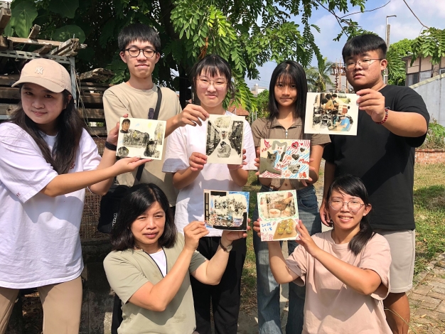 青年走入總爺庄,從地方文化與藝術職人對話中,看見老屋再生與青年藝術共生的可能。圖/台南市政府