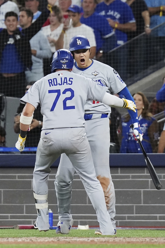 MLB(影)／大谷的溫暖他最知道 ！　道奇老將分享第7戰開轟後感動的一刻