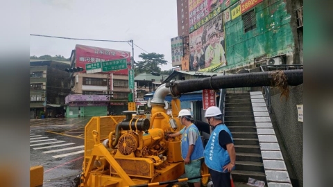 鳳凰颱風來襲 新北水利局超前部署83台抽水機、813座水門全數待命