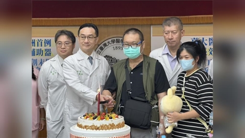 亞洲首例!他「切半顆心」量無心跳血壓 台大醫院奇蹟手術保命