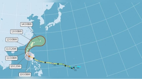 鳳凰明發陸警!氣象署曝首波警戒範圍 「3地區」放颱風假機率最高