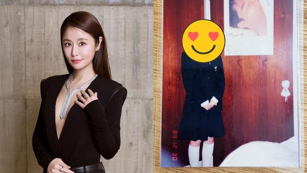 林心如13歲「國中制服嫩照」曝光　神級臉蛋「從小美到大」網驚：沒變耶！