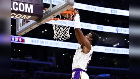 NBA(影)/眾人皆醉我獨醒! 湖人客場慘輸老鷹一戰詹皇子最積極本季漸入佳境