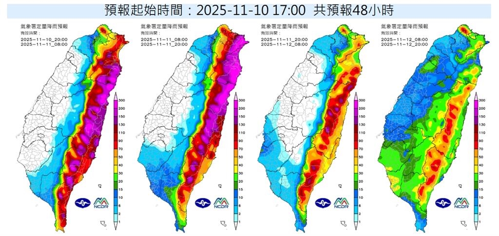鳳凰北轉直衝台灣⋯暴風圈週三觸陸!專家曝「10縣市」颱風假最有機會