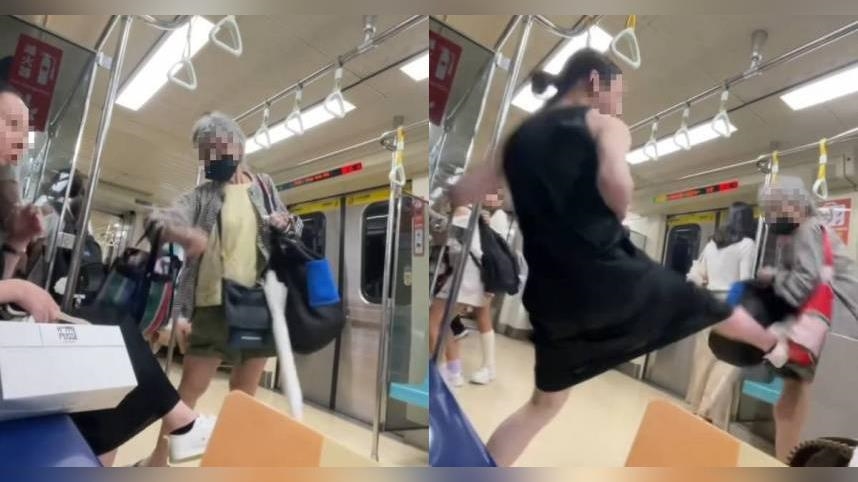 北捷逼讓座白髮嬤連女童都不放過「還拿雨傘敲」　北檢起訴了
