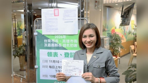 搶頭香登記民進黨高雄市長初選 邱議瑩自評對高雄最有規劃與想法