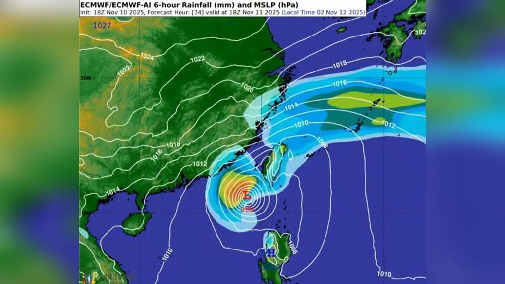 鳳凰颱風減弱中！氣象專家估：週三恐登陸高雄屏東