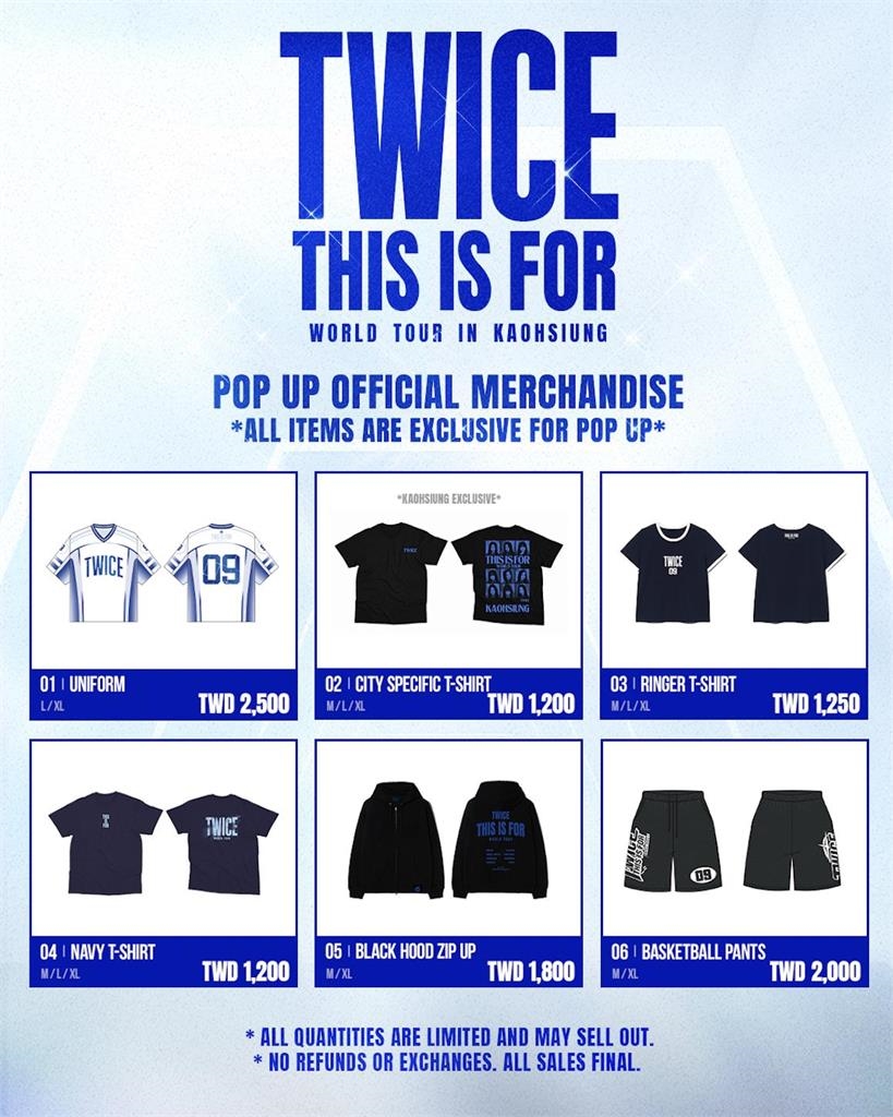 Twice演唱會倒數!快閃店先降臨高雄 限量周邊搶先看