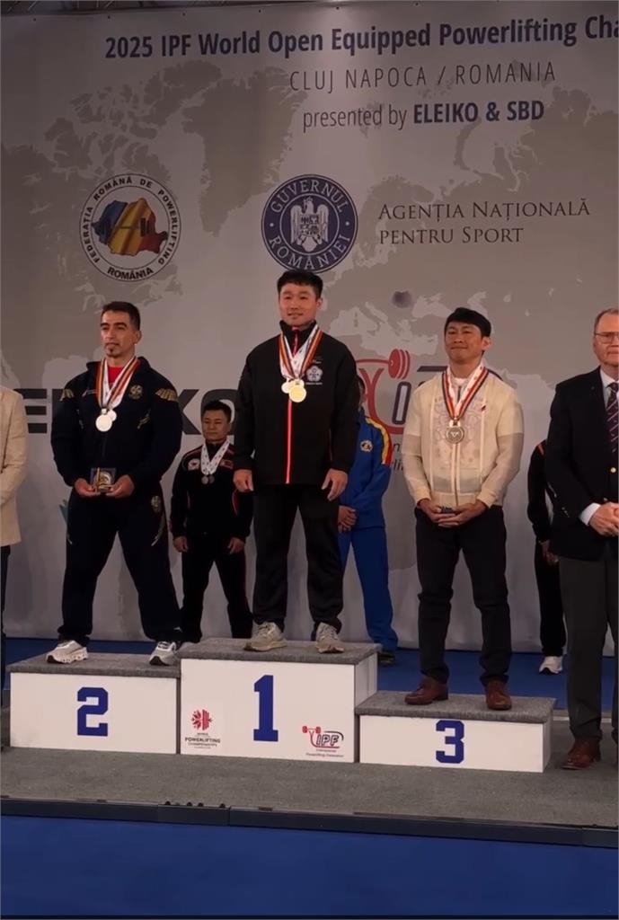 綜合/拿金牌啦!健力世錦賽林逸鈞、陳葦綾「豪取3金」賴清德總統「賀電連發」