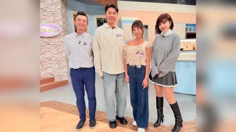 段慧琳與余思達錄影《美鳳有約》!兩人大膽邀約陳美鳳一起體驗台灣