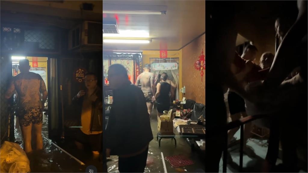 宜蘭淹水「阿嬤無力爬2F樓」!上空猛男團「划船神救援」孫女淚跪:好年輕人