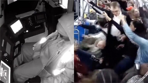 輕軌司機開到睡著！時速80公里暴衝過彎　乘客人仰馬翻