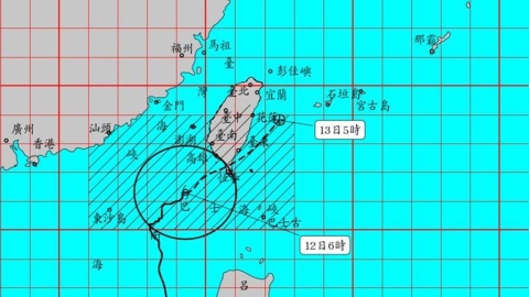LIVE/抵達本島!鳳凰暴風圈將觸陸 氣象署0640最新說明