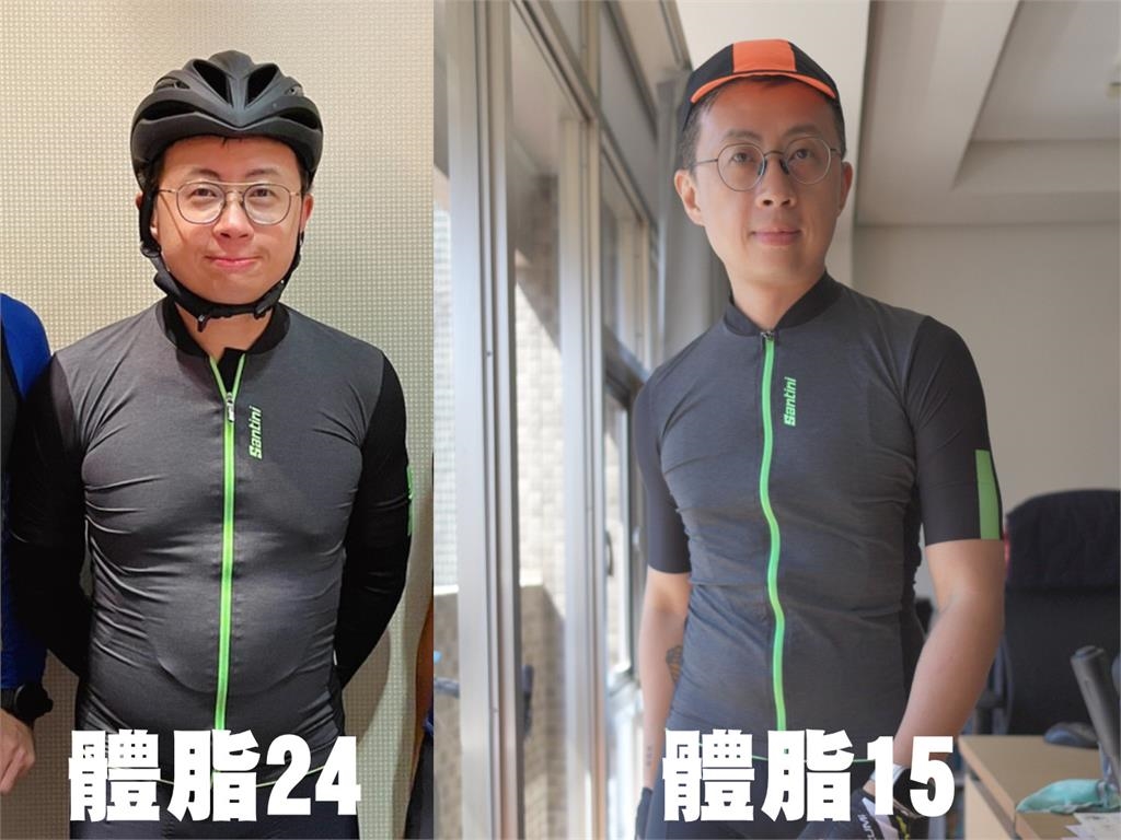 呱吉猛甩「體脂24→15」落差太劇烈！「暴瘦模樣」網認不出：原本比較好看