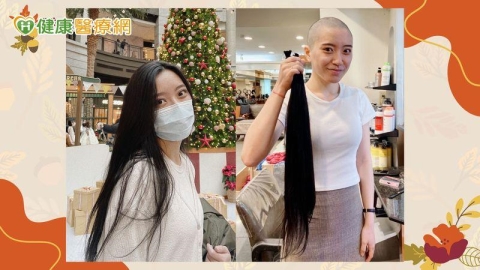 「掉髮焦慮」比病痛更折磨!長髮美女勇剃光頭為癌友延續希望