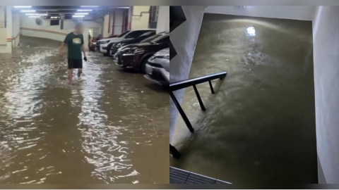 蘇澳煙波飯店地下室「30台車泡水」！　宜蘭釣蝦場淹成泡腳池