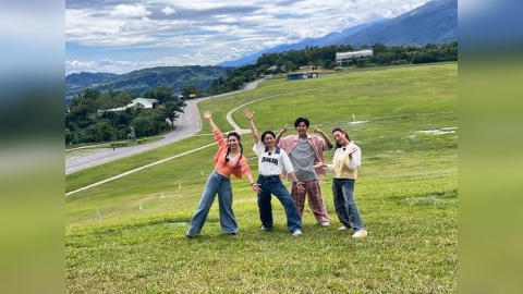 沒有問過直接「推下去」!楊繡惠驚聲尖叫體驗鹿野高台快速滑草