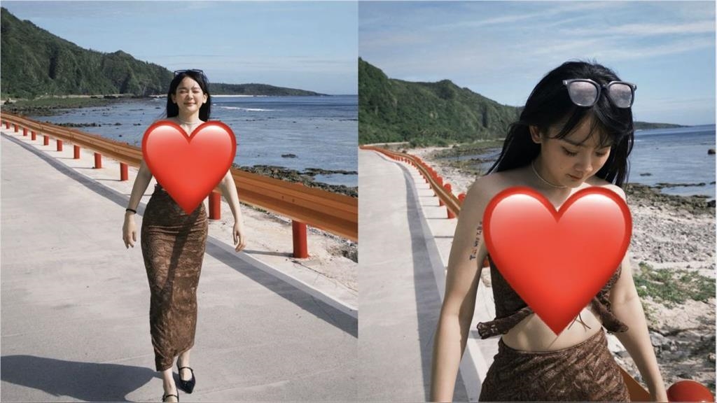 籃球女神「中空裝」開衩到肚臍！渾圓胸型全拍下　男粉絲喊：讓人噴鼻血