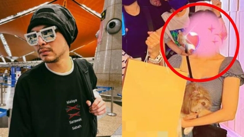 黃明志捲謝侑芯命案獲釋首露面！步出警局「正面照曝光」15年女友緊跟在後