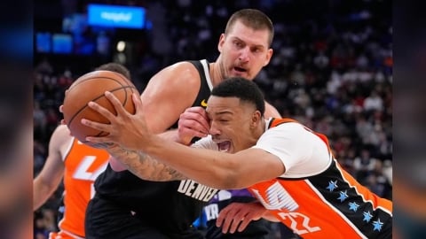 NBA(影)/小丑中鋒約基奇狂轟55分!追平本季單場最高得分紀錄還擊敗快艇